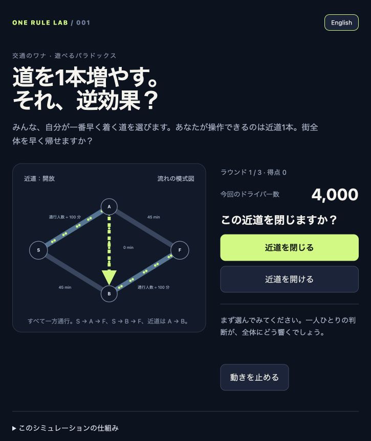 Screenshot 3 for Traffic Trap — One Rule Lab