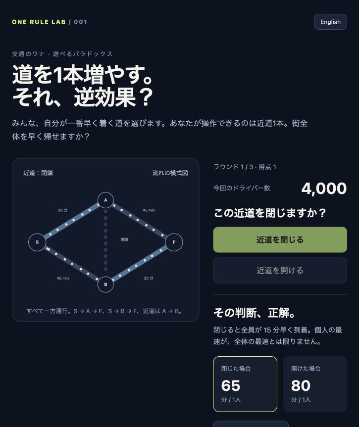 Screenshot 4 for Traffic Trap — One Rule Lab