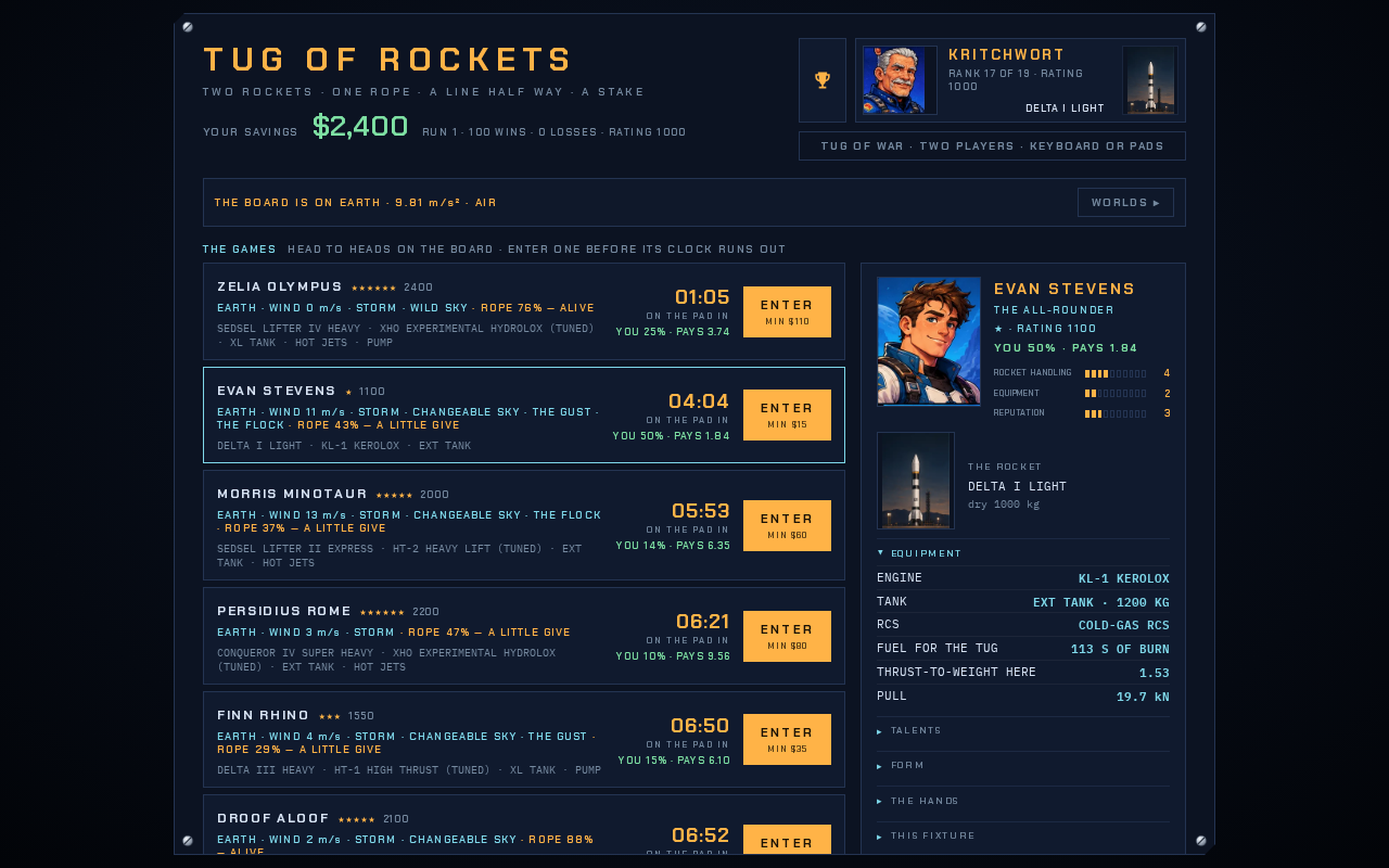 Screenshot 7 for Tug Of Rockets