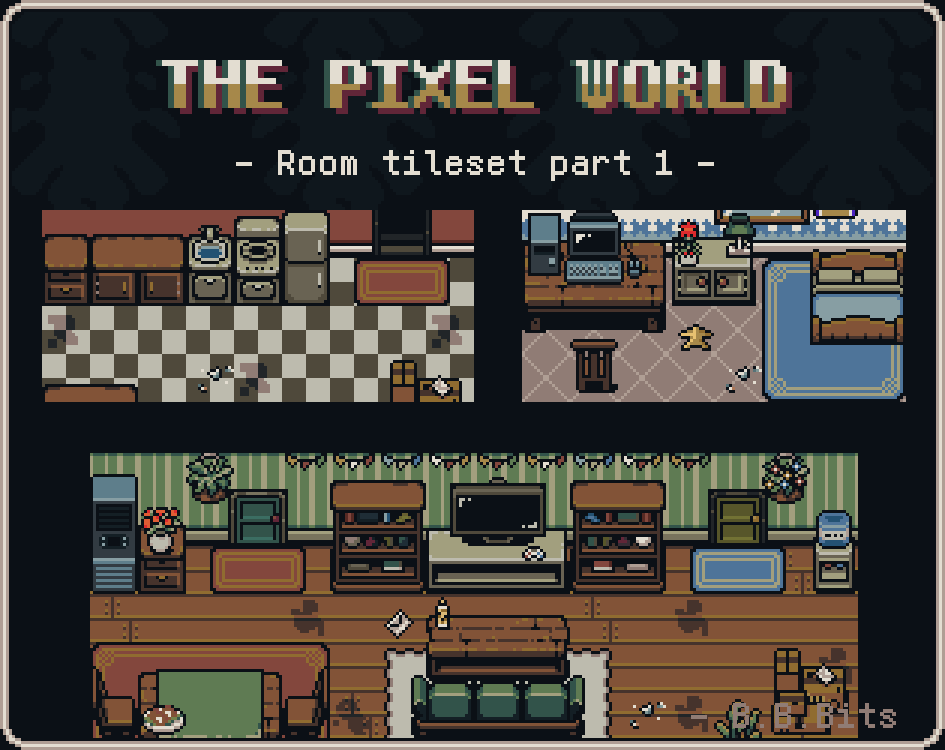 Dev Log: The Pixel World – Room V1.0 - [GBC-Style] The Pixel World ...