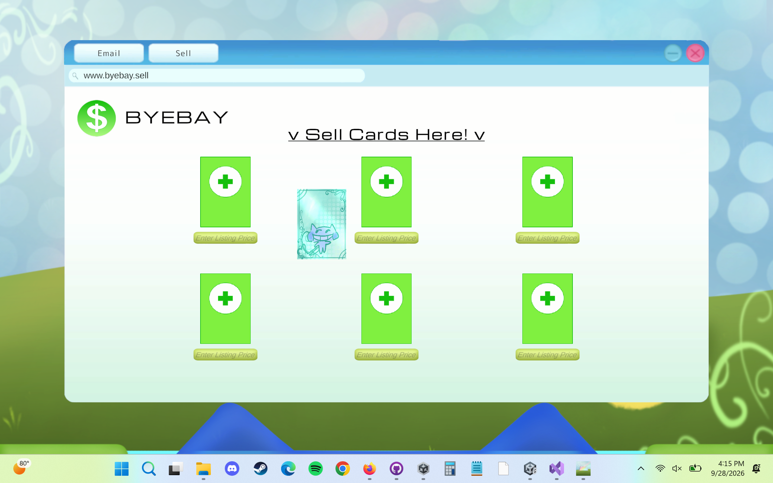 Screenshot 5 for www.CatCards.net