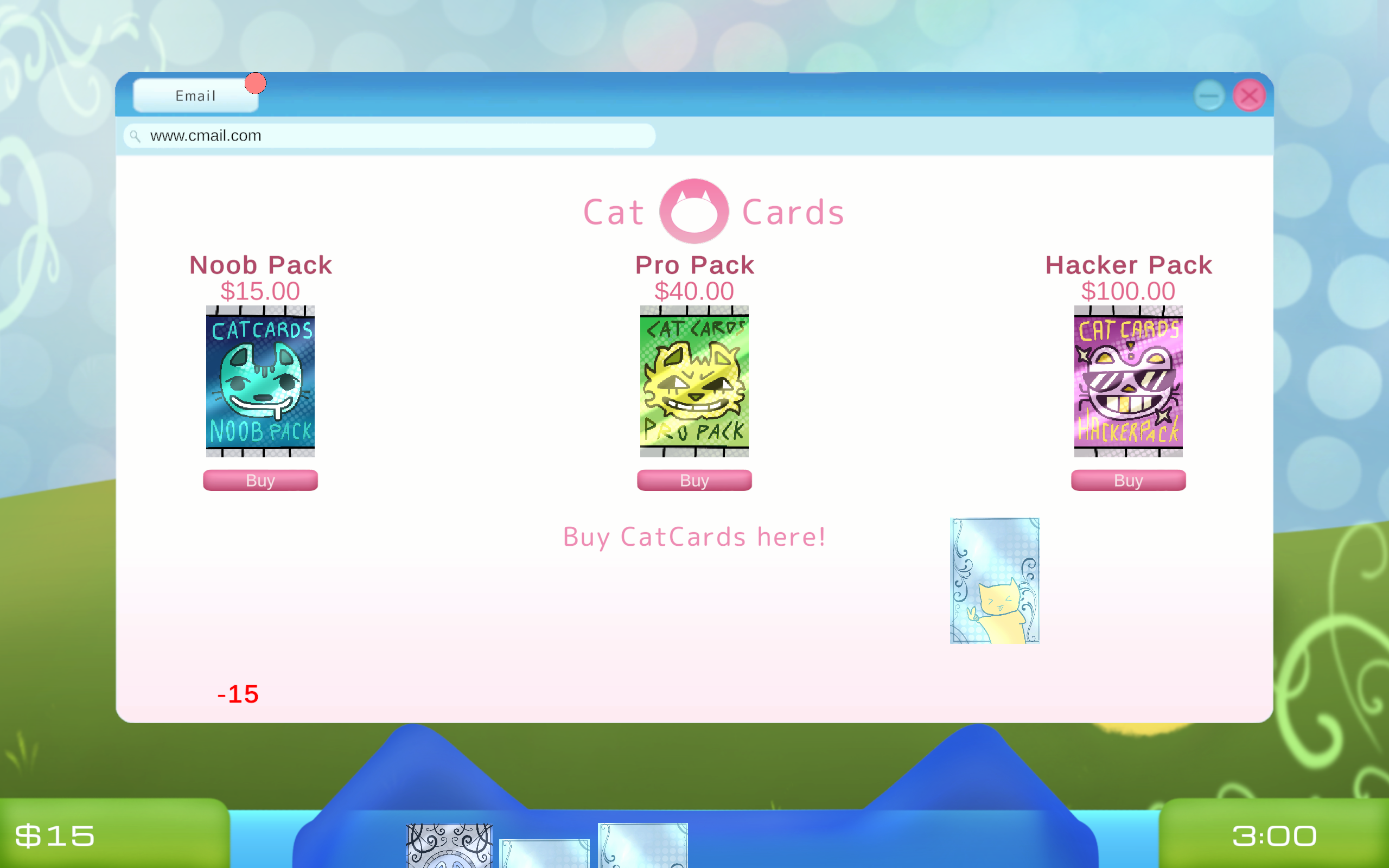 Screenshot 6 for www.CatCards.net