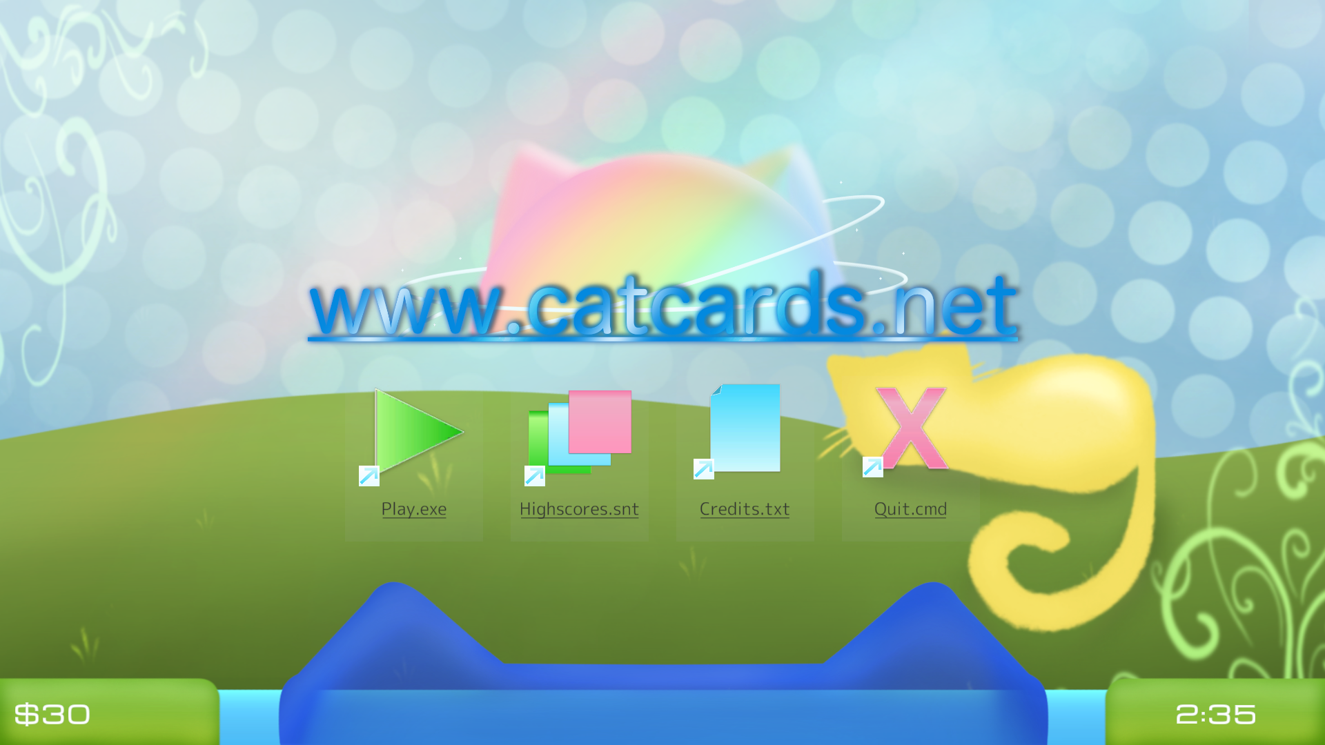 Screenshot 2 for www.CatCards.net