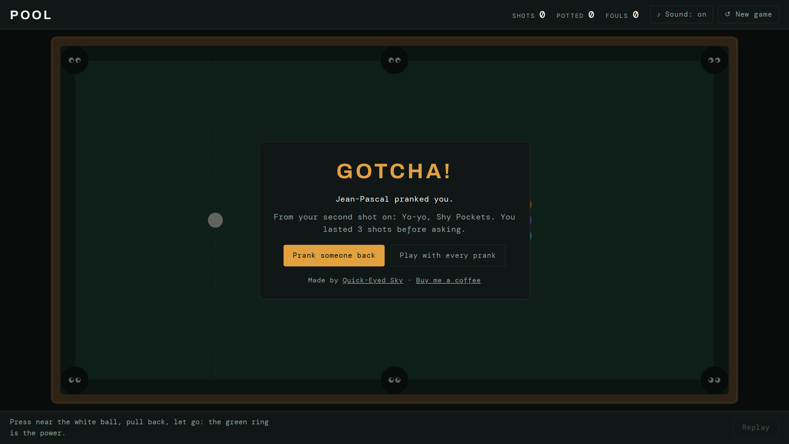Screenshot 5 for Prankster Pool