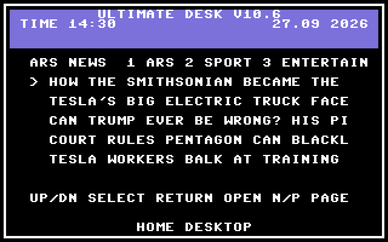 Screenshot 6 for Ultimate Desk (C64)