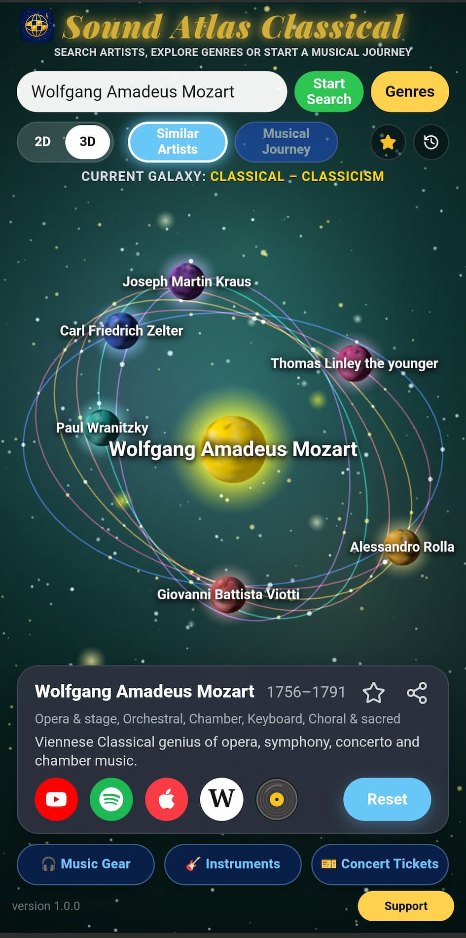 Screenshot 2 for Sound Atlas Classical