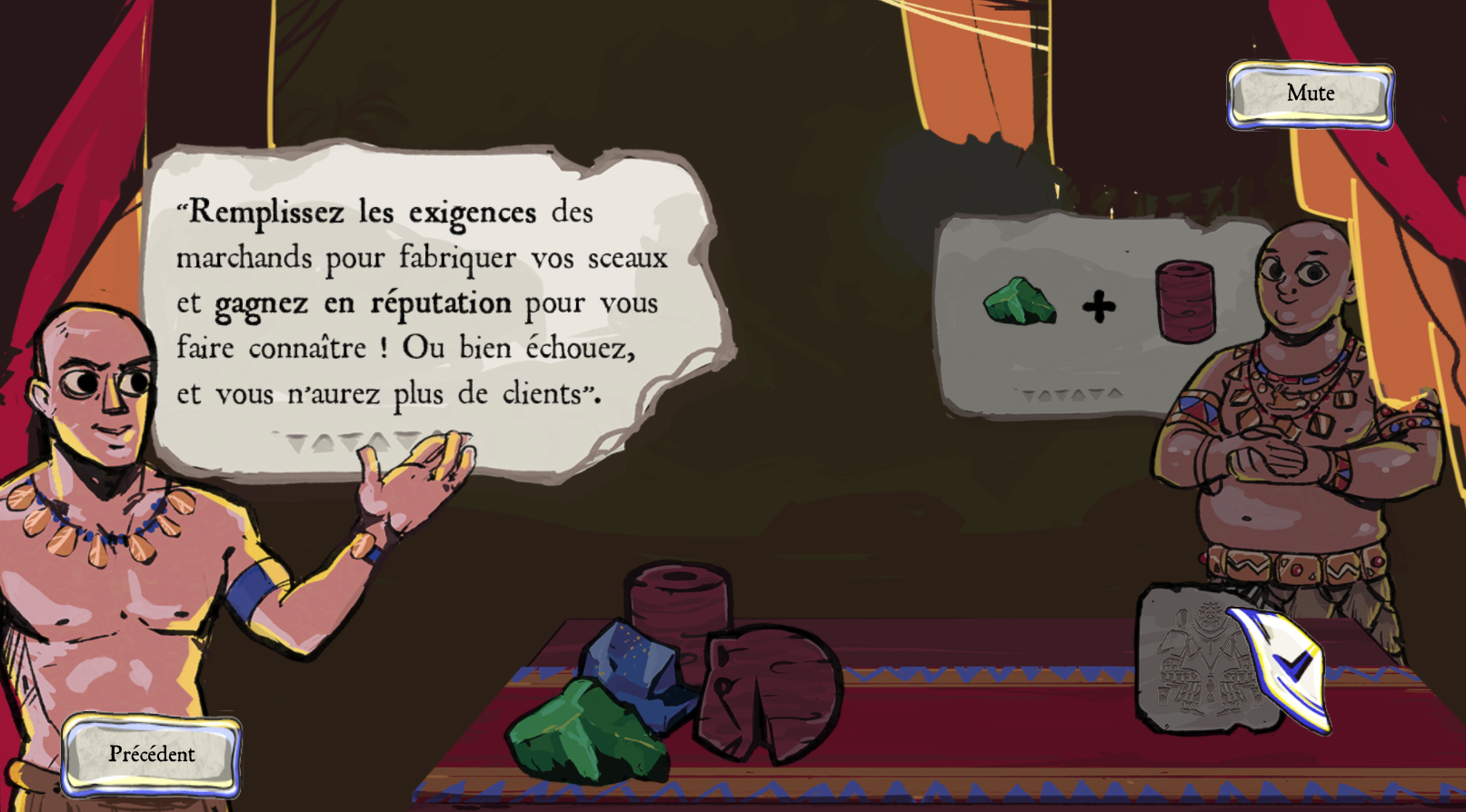 Screenshot 2 for Seal Crafter: Ancient Trade