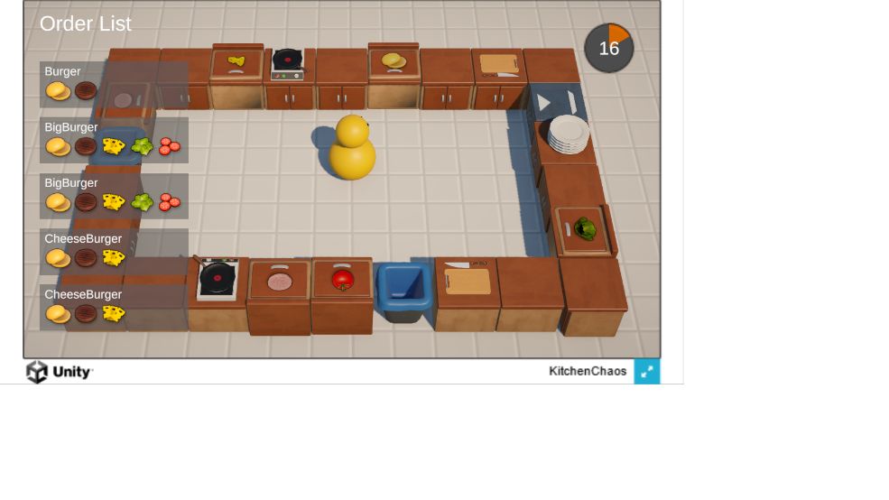 Screenshot 2 for Kitchen Chaos — Student Project