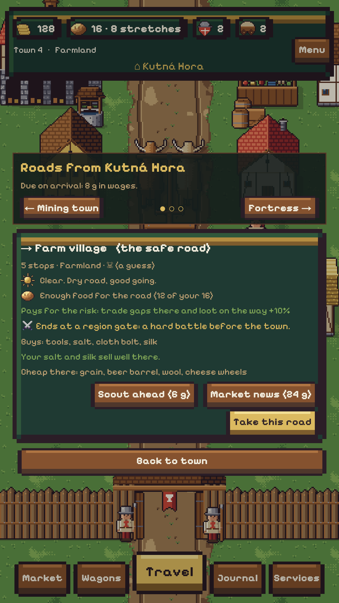 Screenshot 3 for Wagons of Fortune