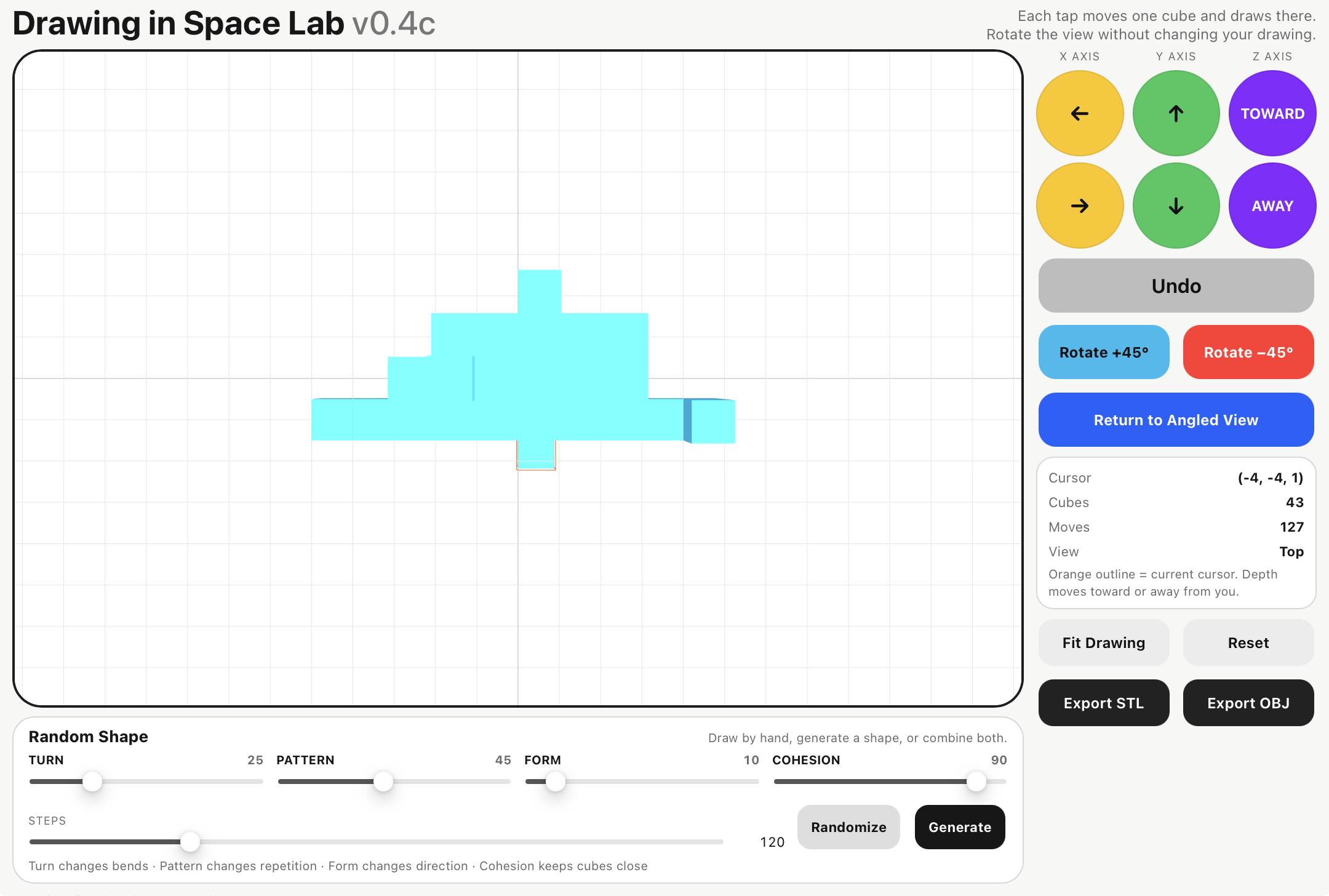 Screenshot 3 for Drawing in Space Lab