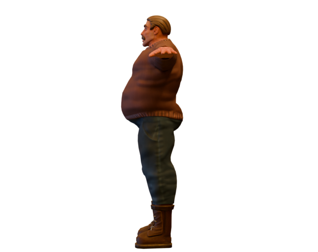 Screenshot 3 for 3D Character Rigged