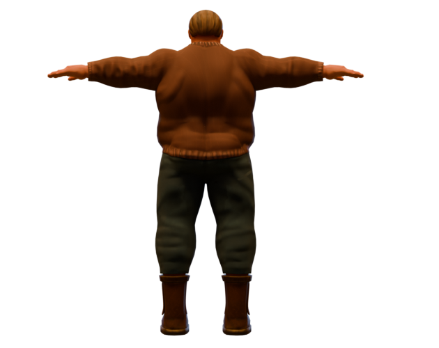 Screenshot 2 for 3D Character Rigged