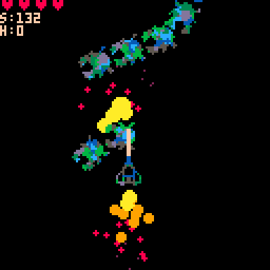 Screenshot 2 for 1K Space Beetles #Pico1k