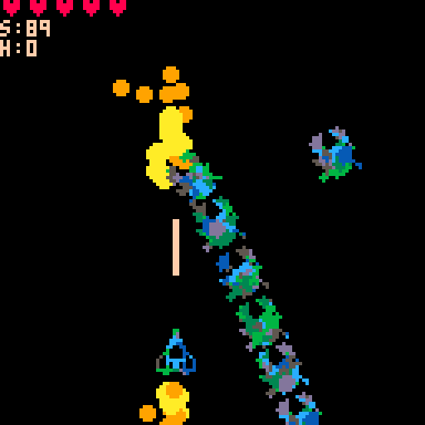 Screenshot 4 for 1K Space Beetles #Pico1k
