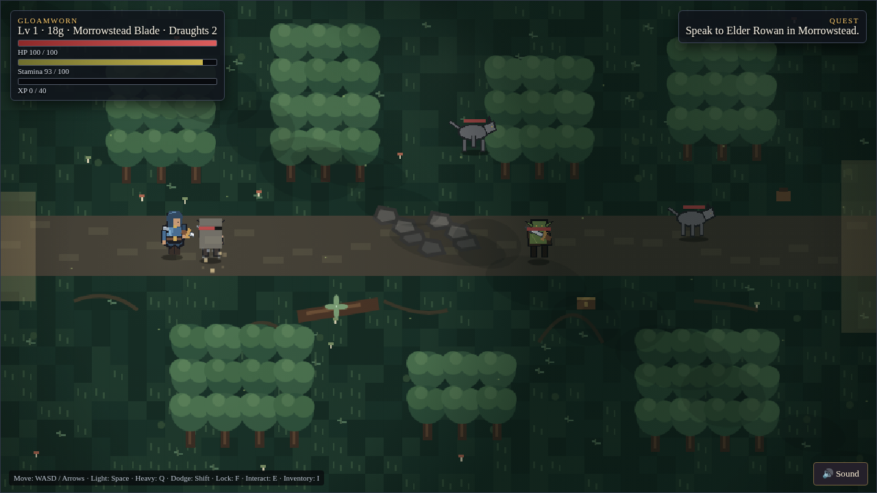 Screenshot 5 for GLOAMWORN: The Moonshard