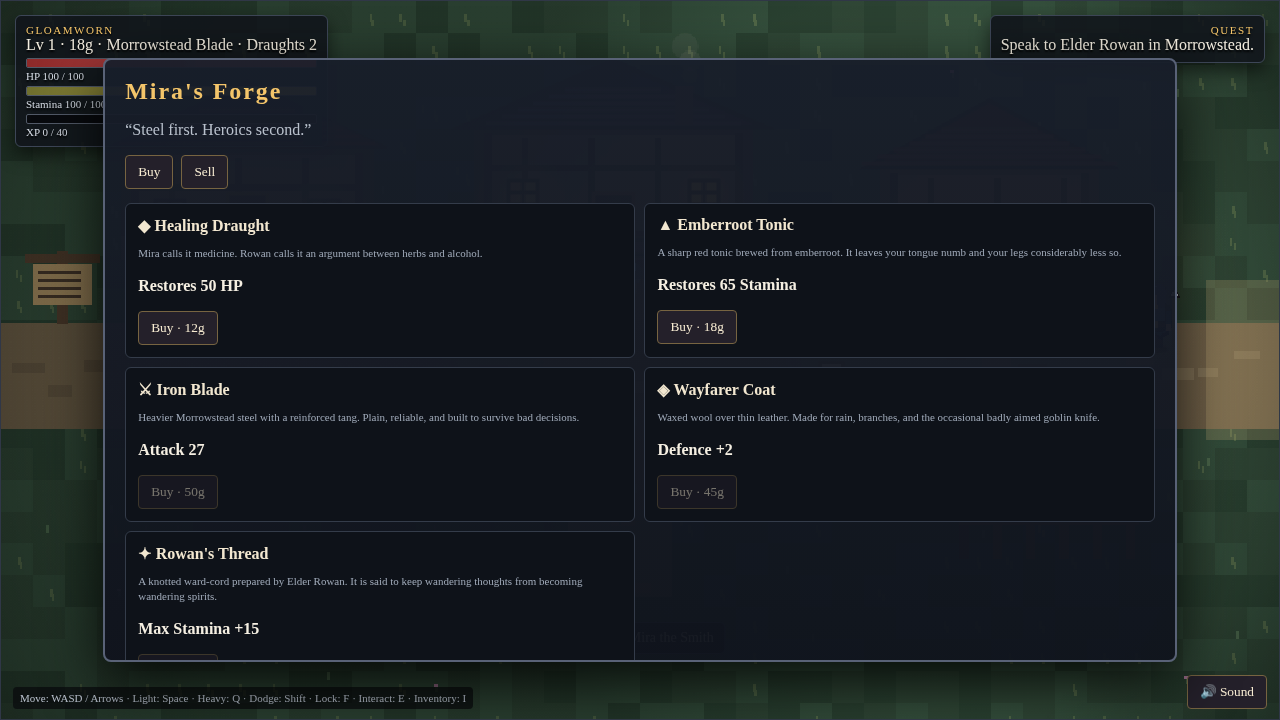 Screenshot 4 for GLOAMWORN: The Moonshard
