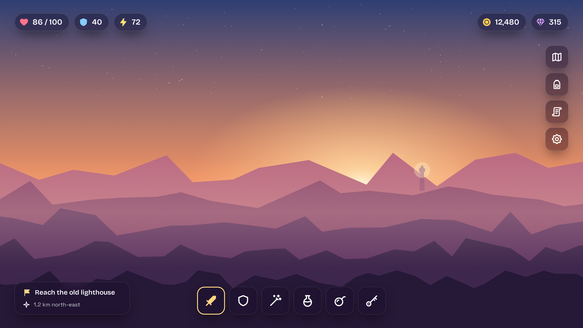 Softline Game UI Icons - FREE 100 by The Cooked Works