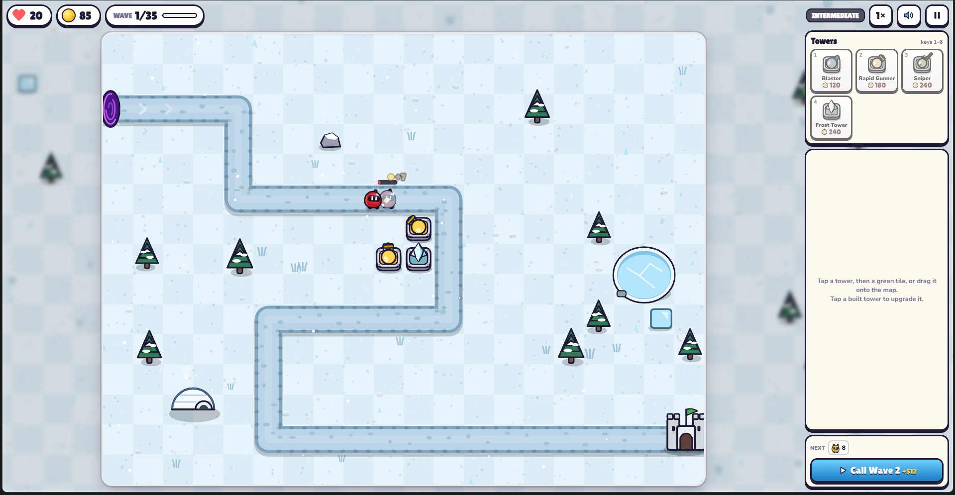 Screenshot 4 for Nexo Tower Defence