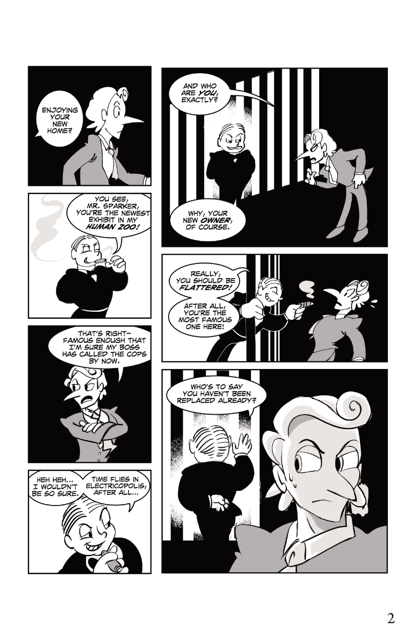 Screenshot 3 for Tales From Electricopolis - The Human Zoo