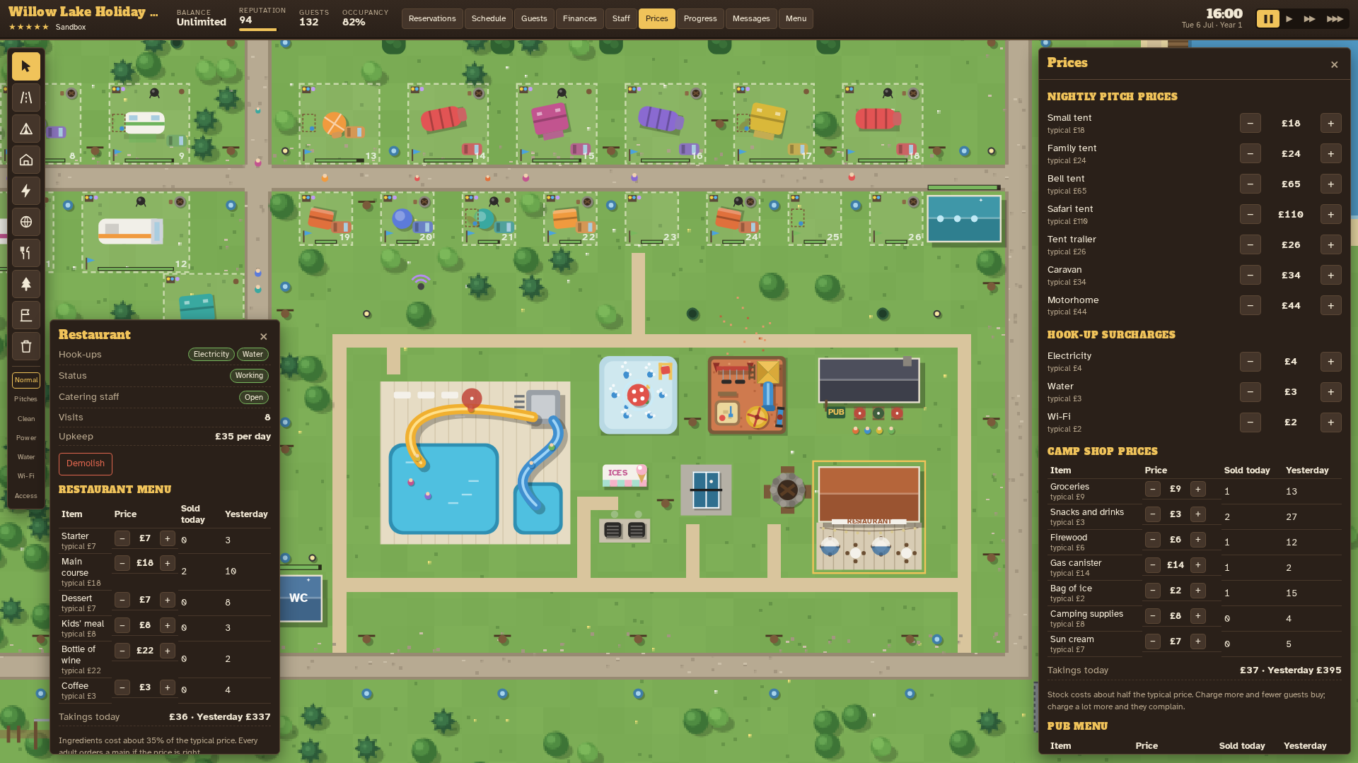 Screenshot 5 for Camping Tycoon Simulator