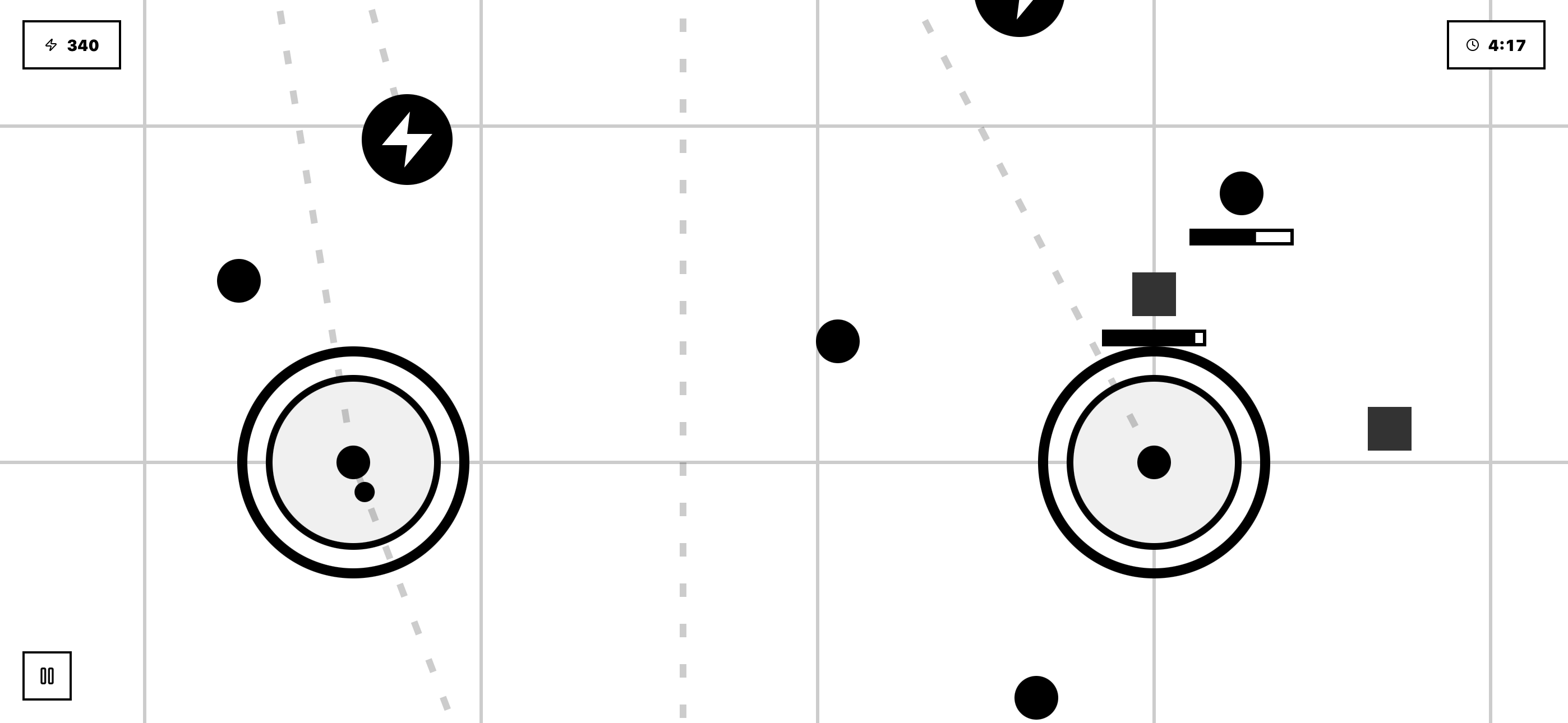 Screenshot 2 for Angry Shapes RTS
