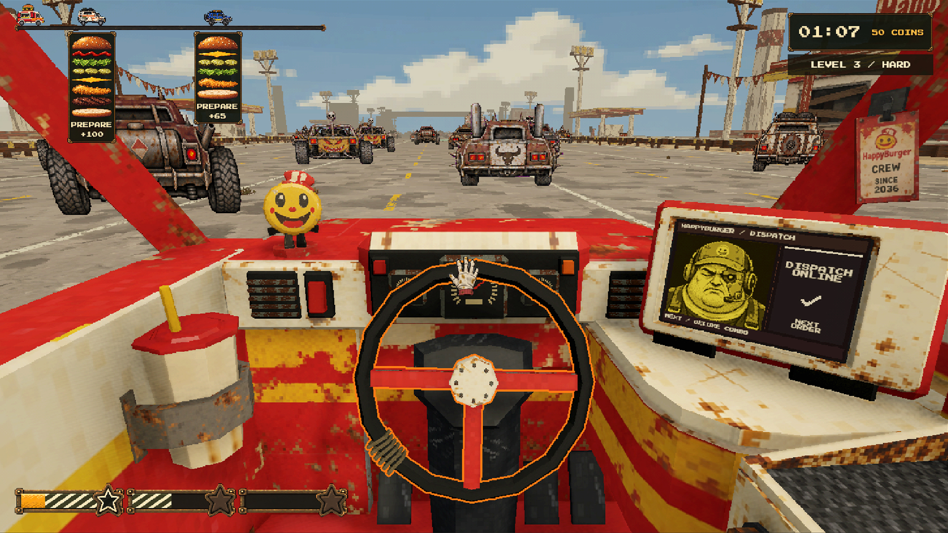 Screenshot 2 for Burger Run: Wasteland Delivery