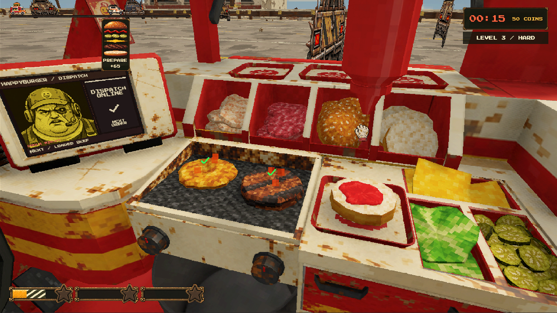 Screenshot 4 for Burger Run: Wasteland Delivery