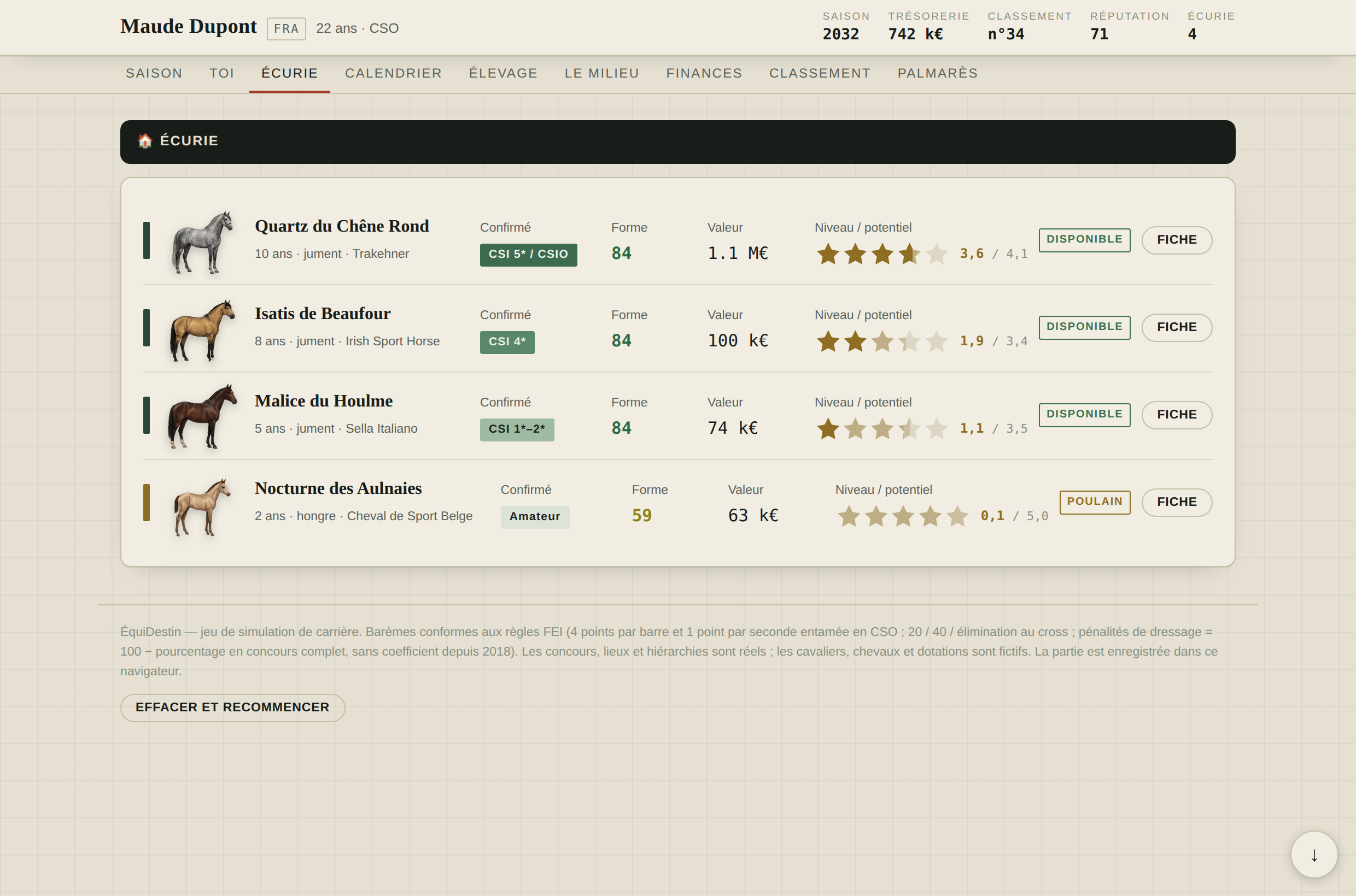 Screenshot 3 for ÉquiDestin