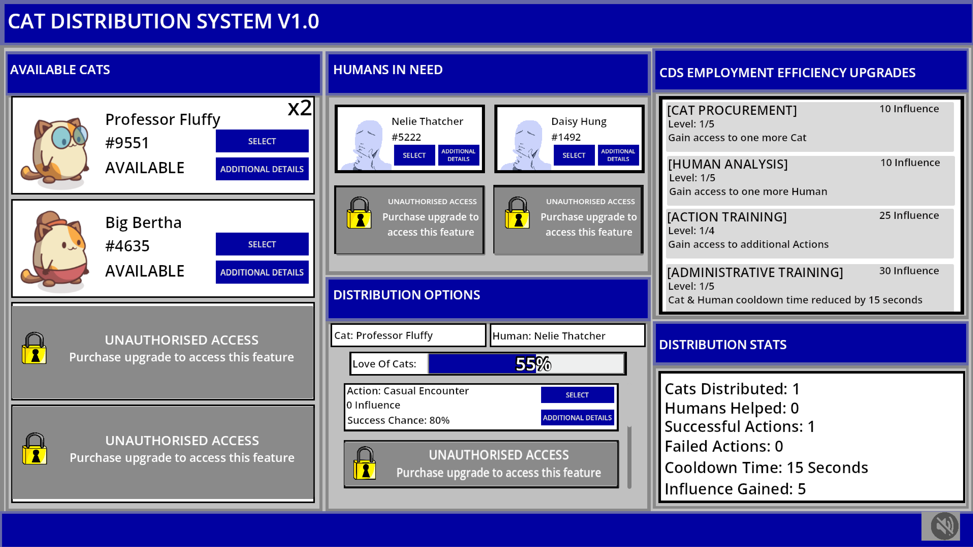 Screenshot 2 for Cat Distribution System