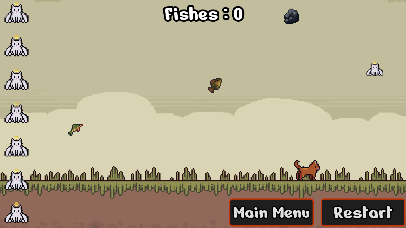 Screenshot 3 for A hungry cat