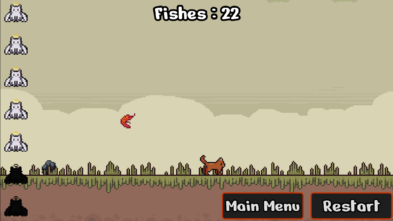 Screenshot 5 for A hungry cat