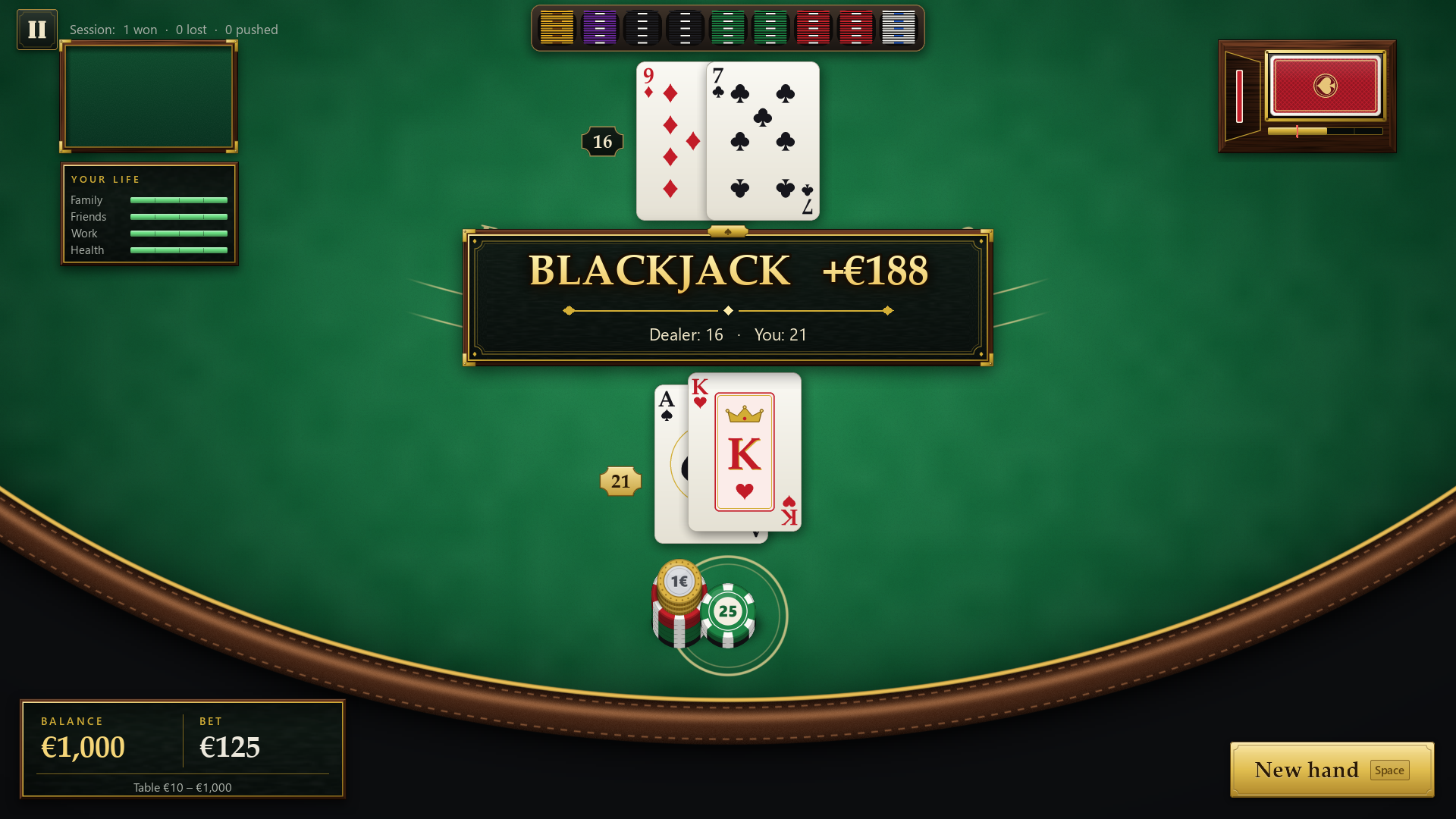Screenshot 4 for Blackjack-royale