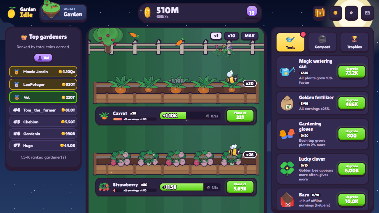 Screenshot 5 for Garden Idle