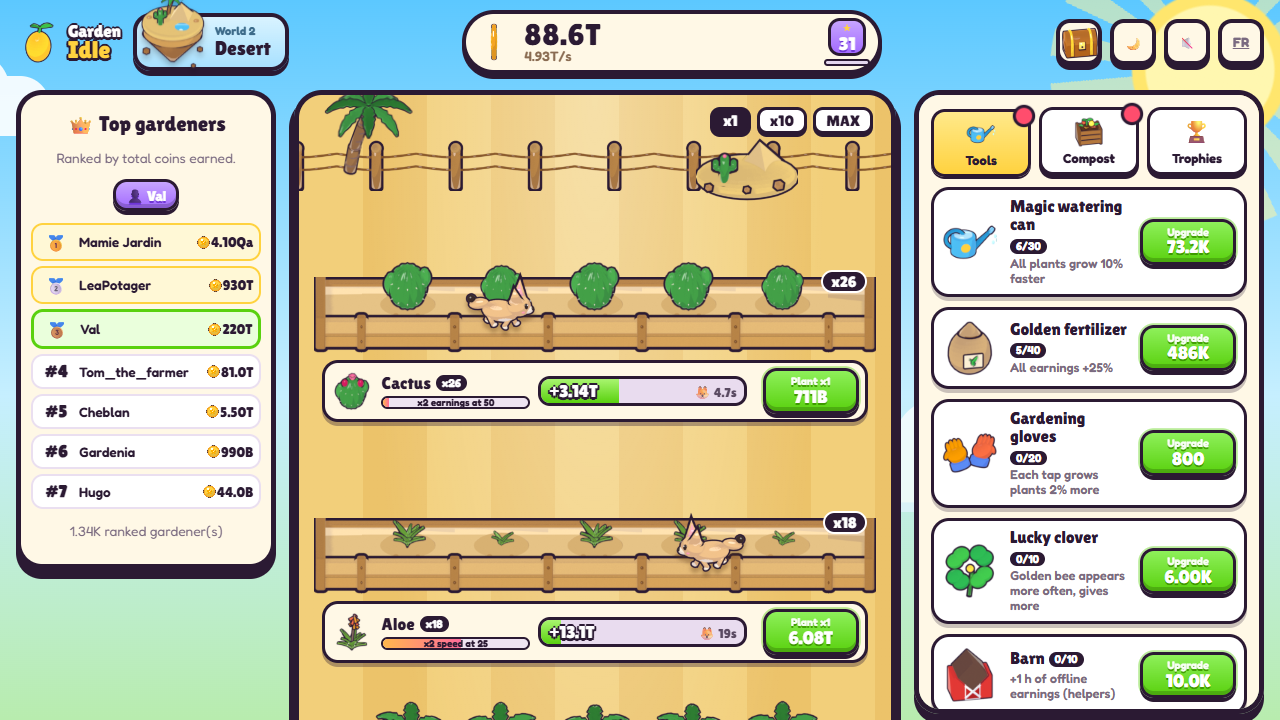 Screenshot 4 for Garden Idle