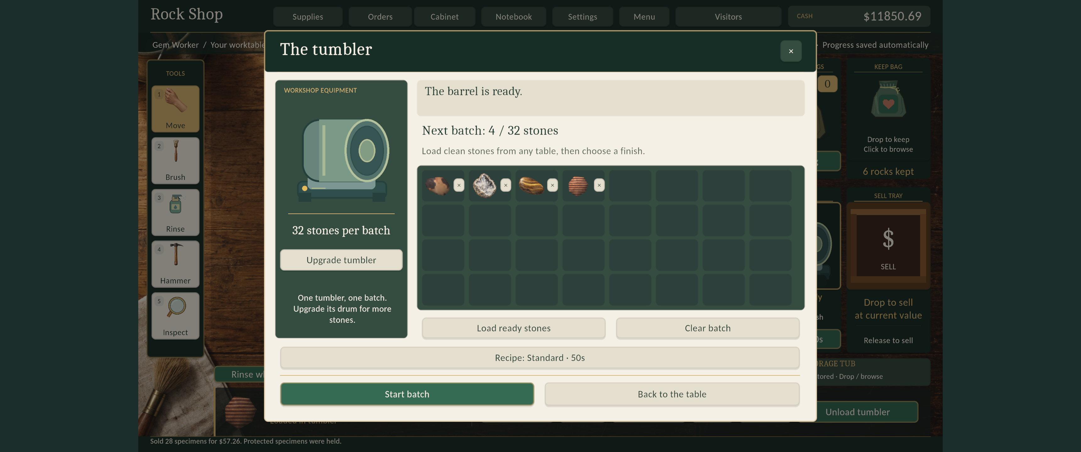 Screenshot 2 for Rock Shop