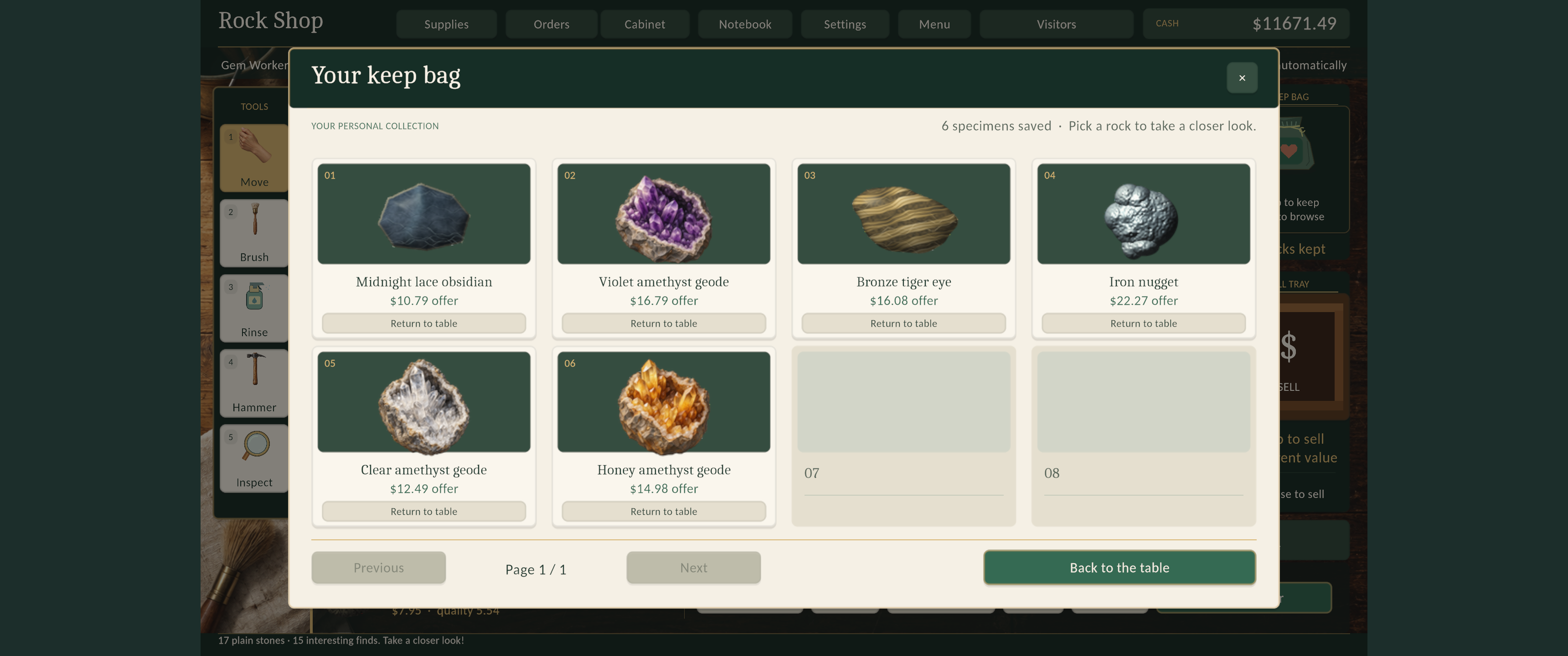 Screenshot 4 for Rock Shop