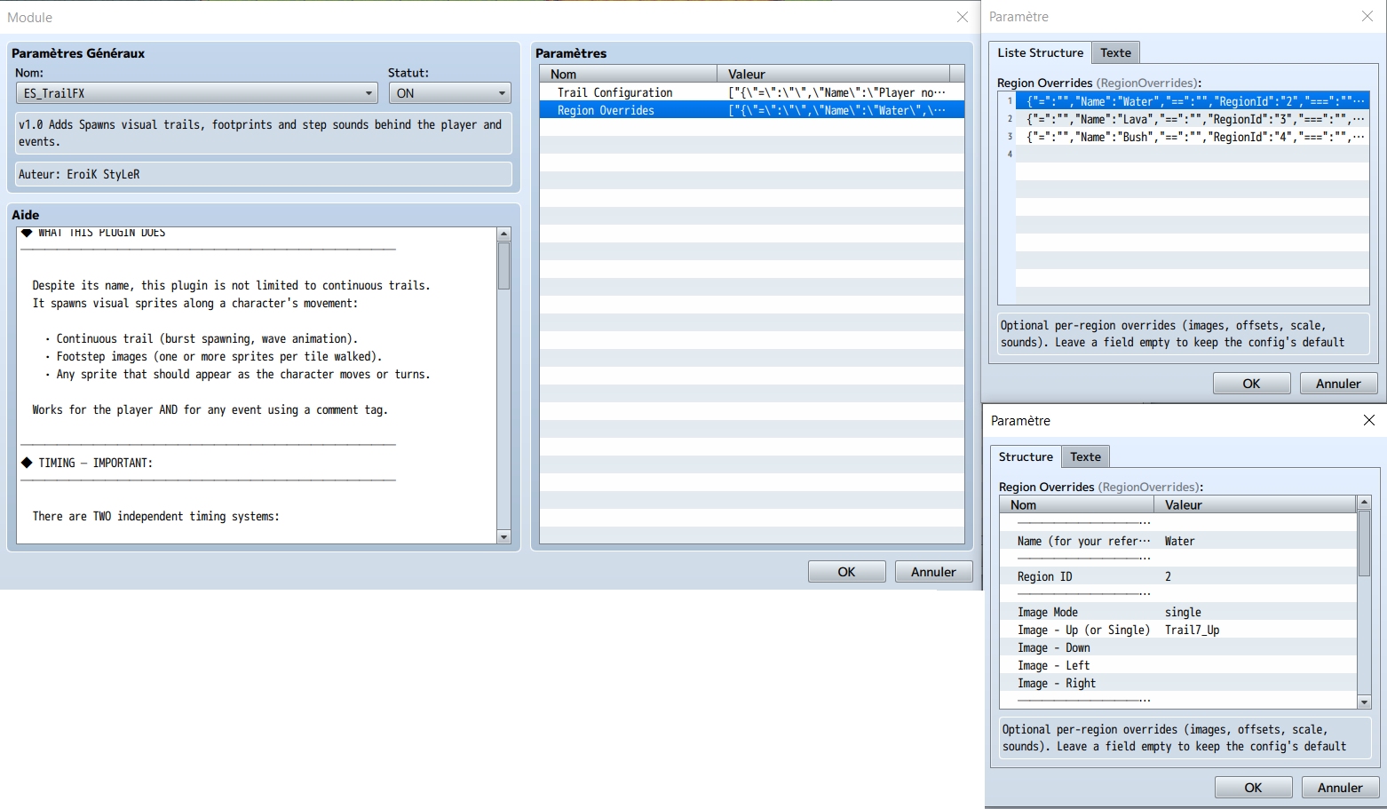 Screenshot 5 for Trail FX Plugin RPG Maker MV-MZ