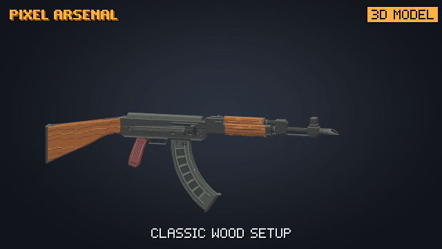 Pixel Arsenal: Modular Low-Poly Pixel-Art Weapons (Mega Pack) by Retro Spud