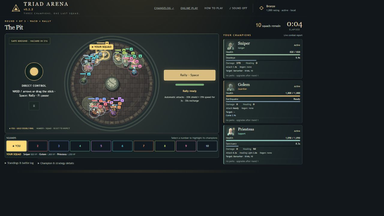 Screenshot 3 for Triad arena