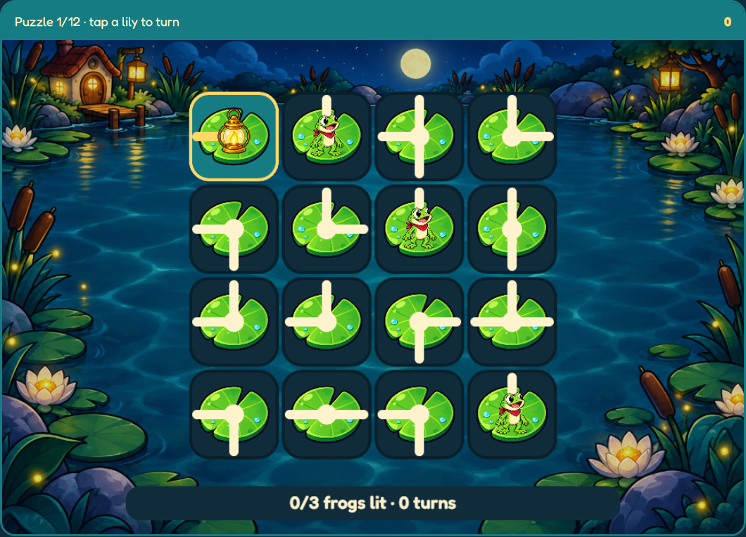 Screenshot 4 for Lantern Lily — HTML5 Game Template