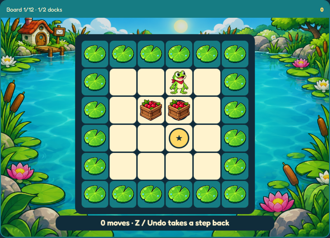 Screenshot 4 for Pond Pantry — HTML5 Game Template