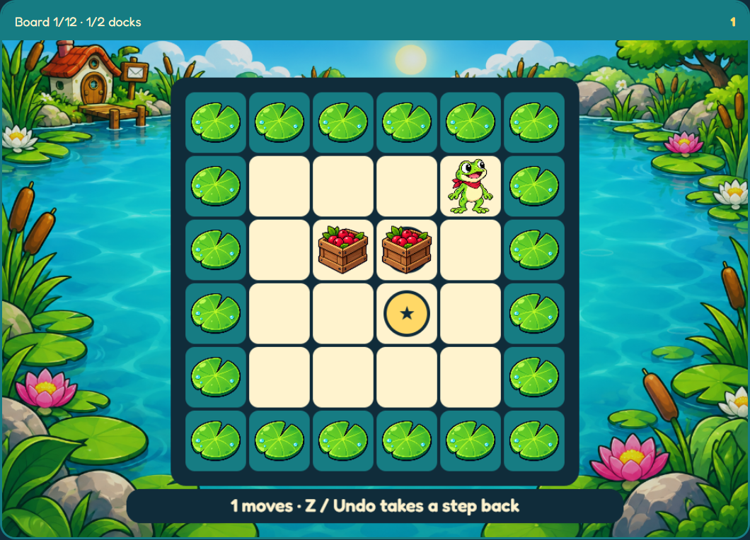 Screenshot 3 for Pond Pantry — HTML5 Game Template