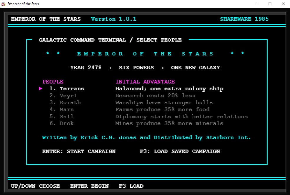 Screenshot 2 for Emperor of the Stars