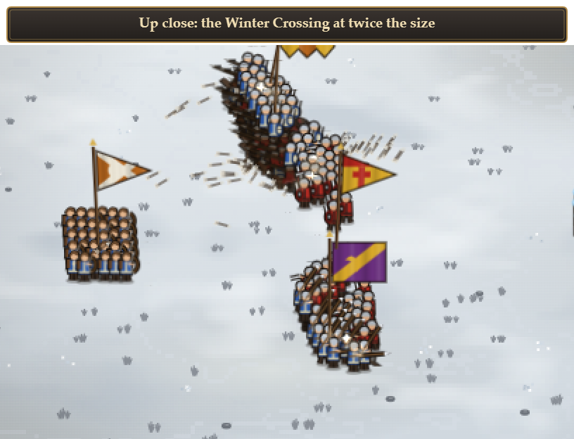 Screenshot 6 for Warhost - Army Battles for RPG Maker MZ: Drawn Soldiers, Generated Banners, Formations