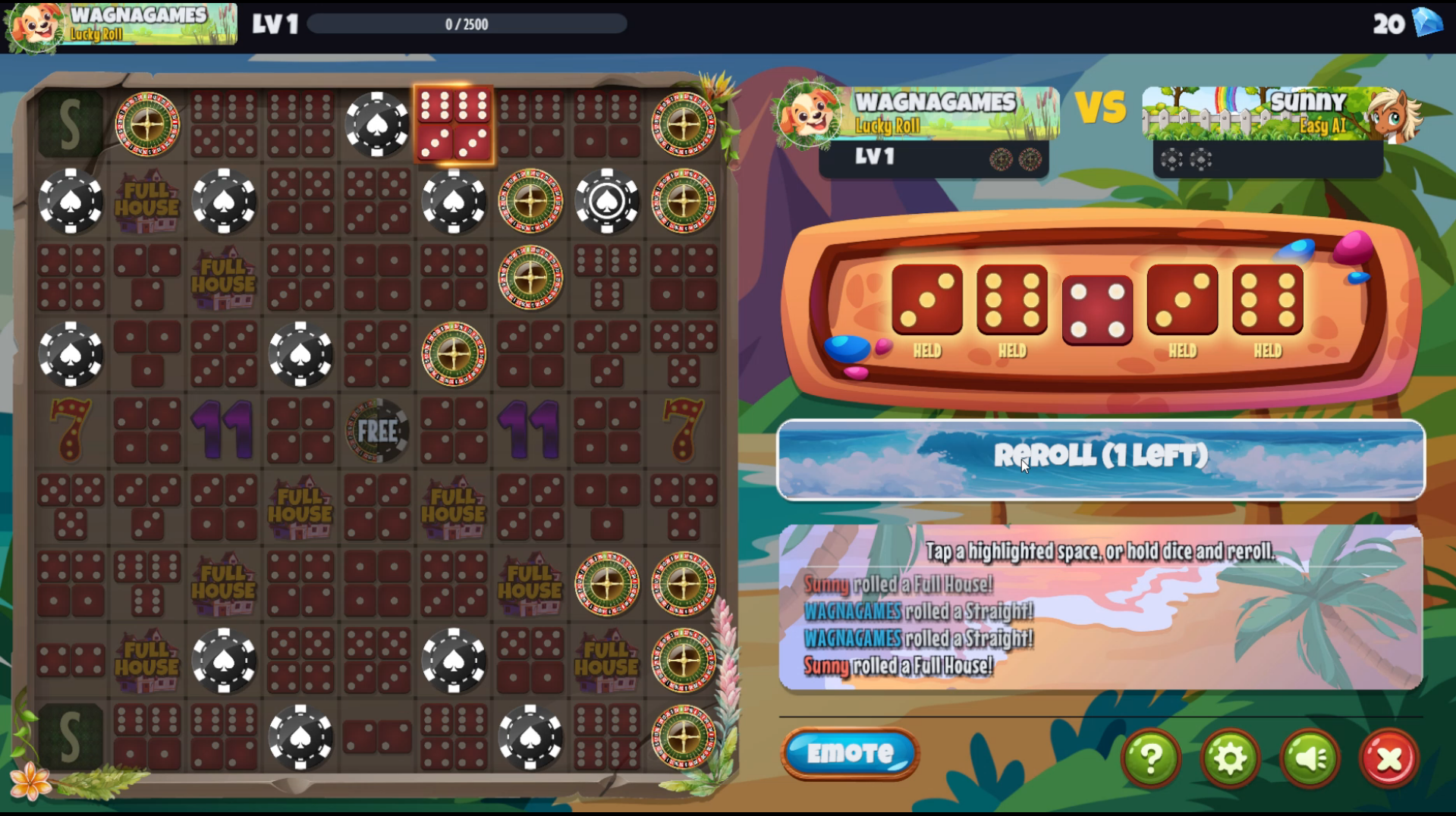 Screenshot 3 for Dice Poker