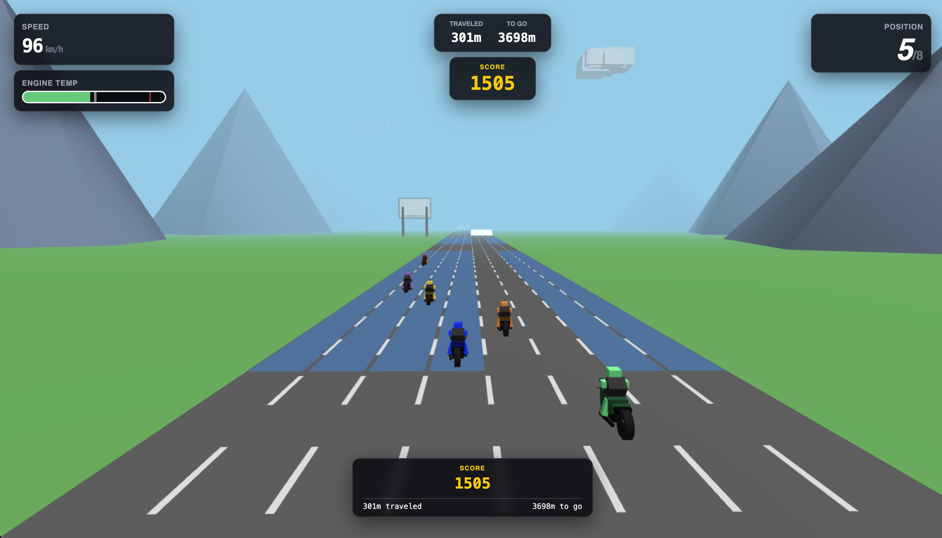 Screenshot 5 for Voxelbike