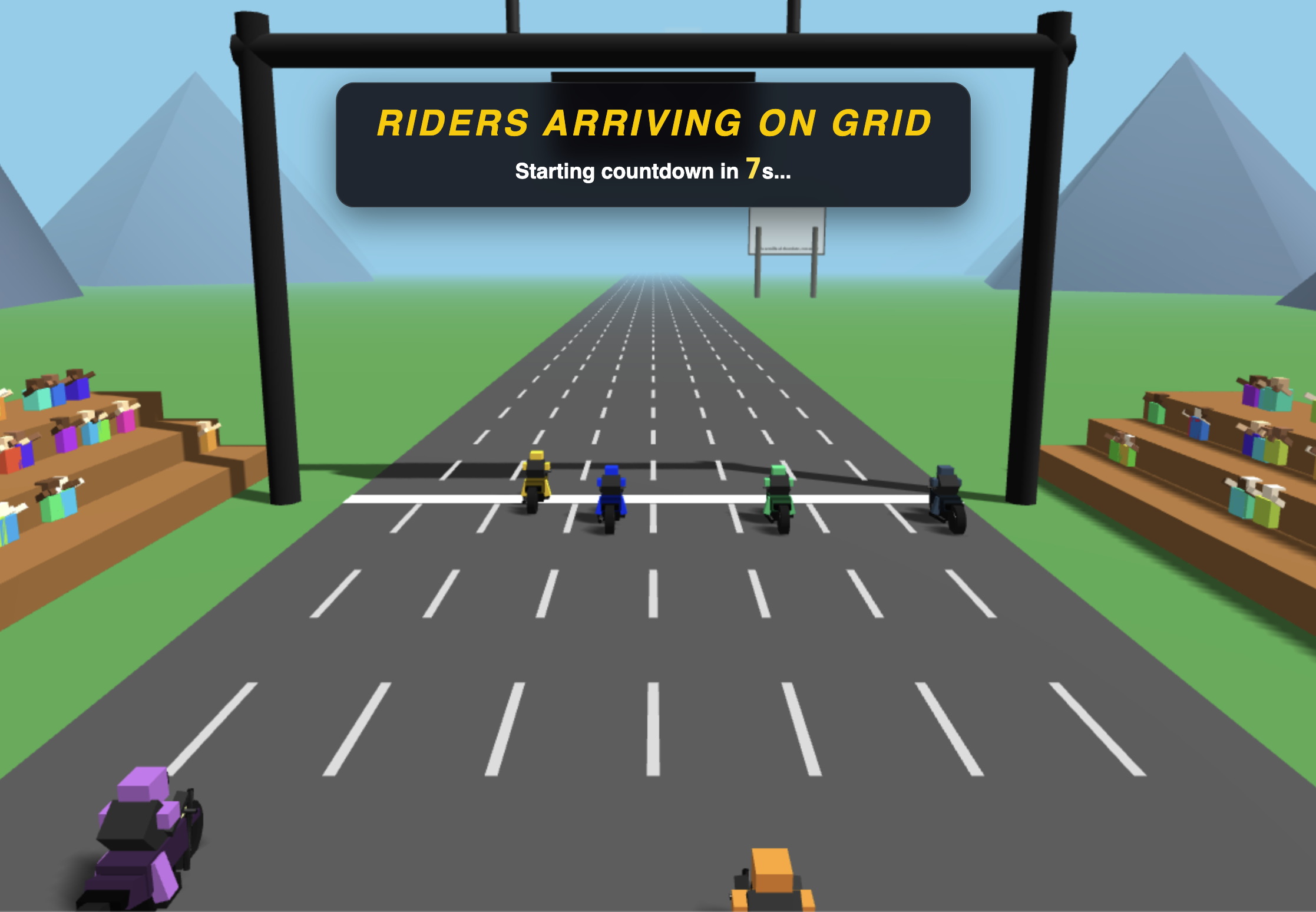 Screenshot 4 for Voxelbike