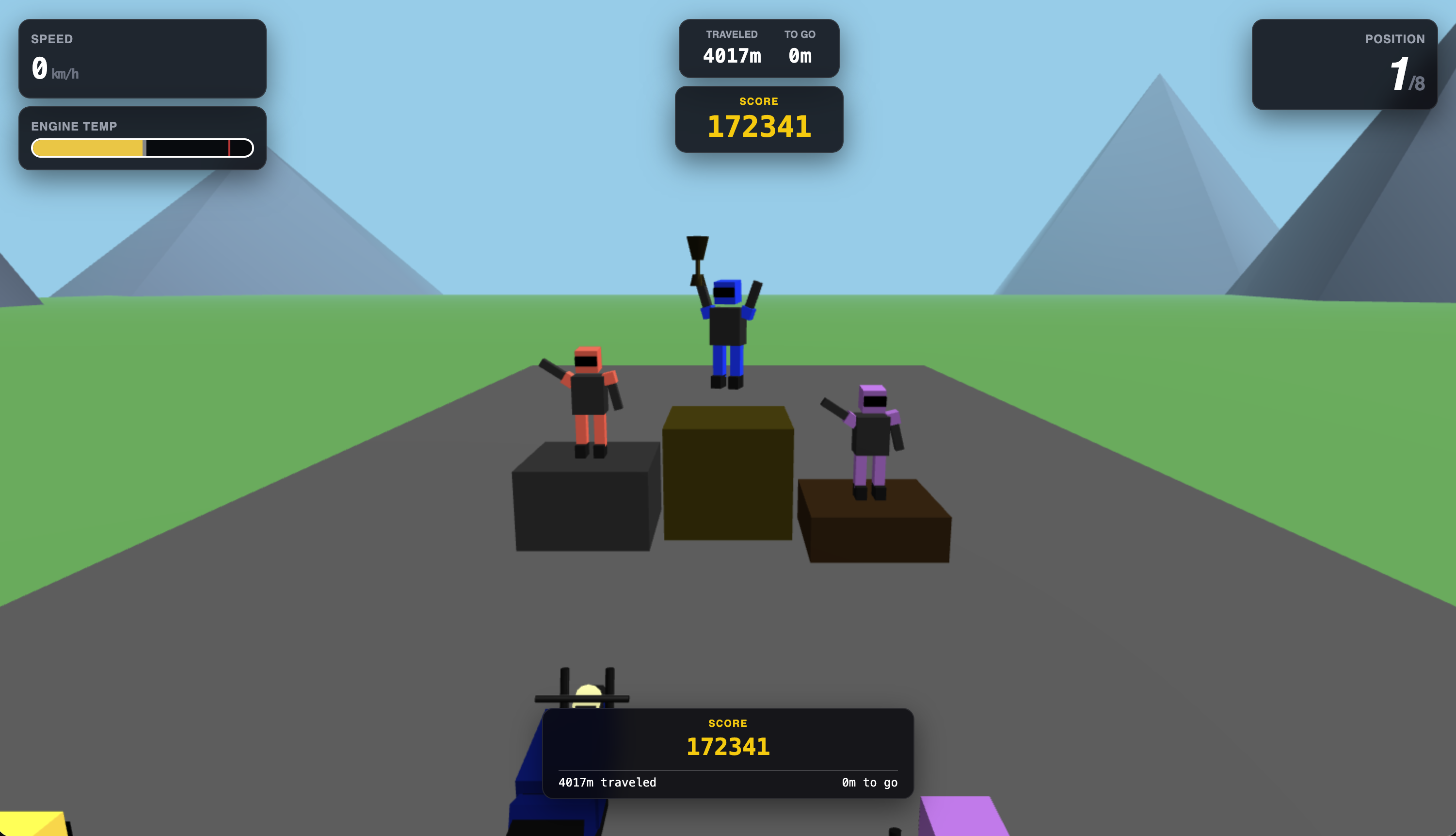 Screenshot 2 for Voxelbike
