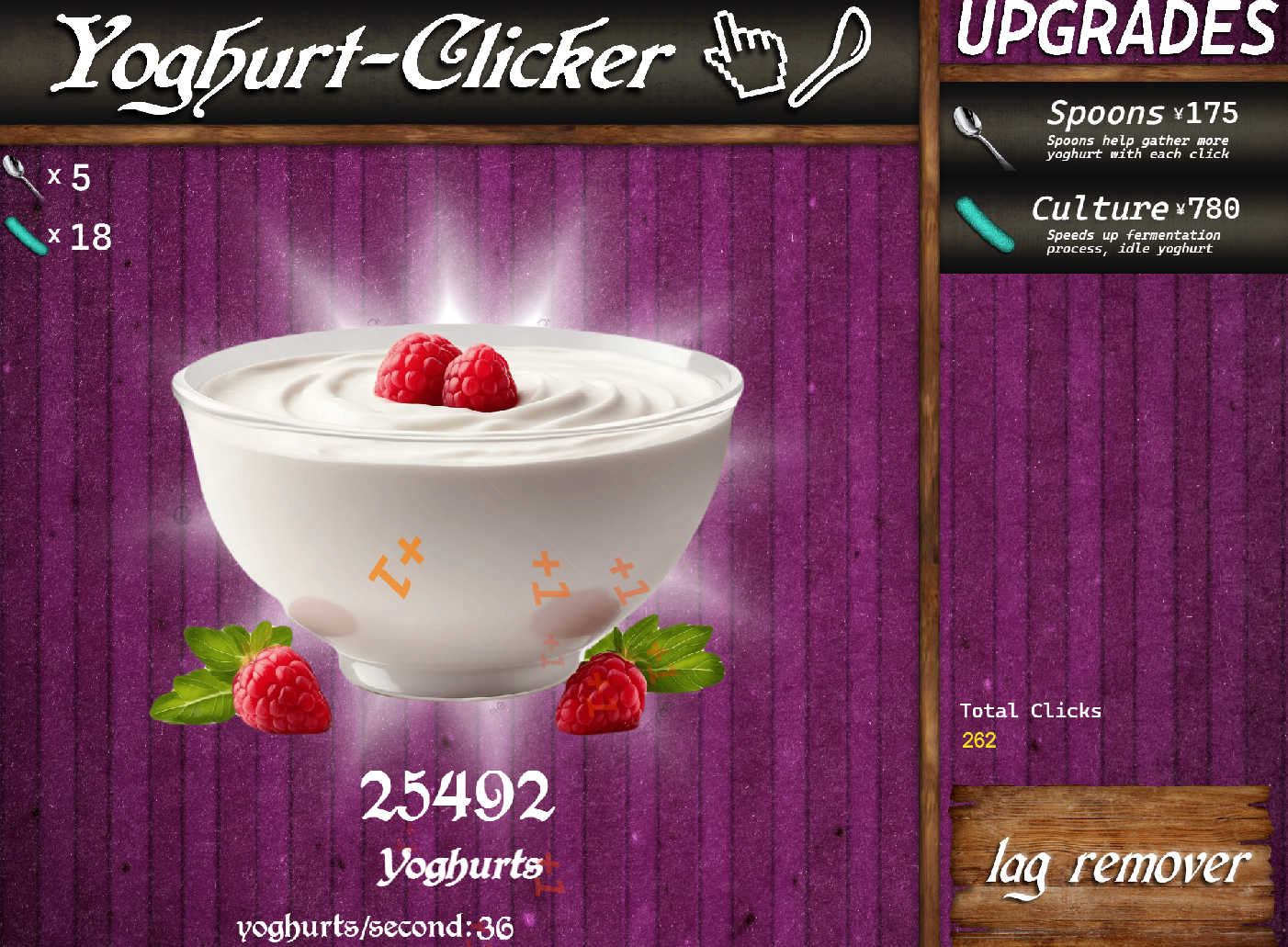 Screenshot 4 for Yoghurt Clicker
