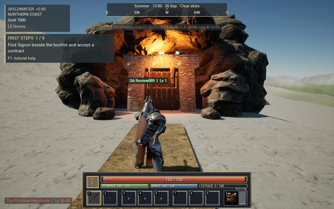 The Cinder Vault entrance, captured in the packaged game.